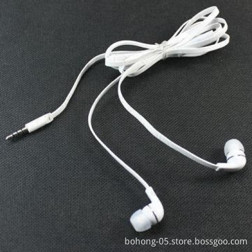 Universal Headset for 3.5mm Connector Hot-selling Phone and Tablet (with White and Black Color)